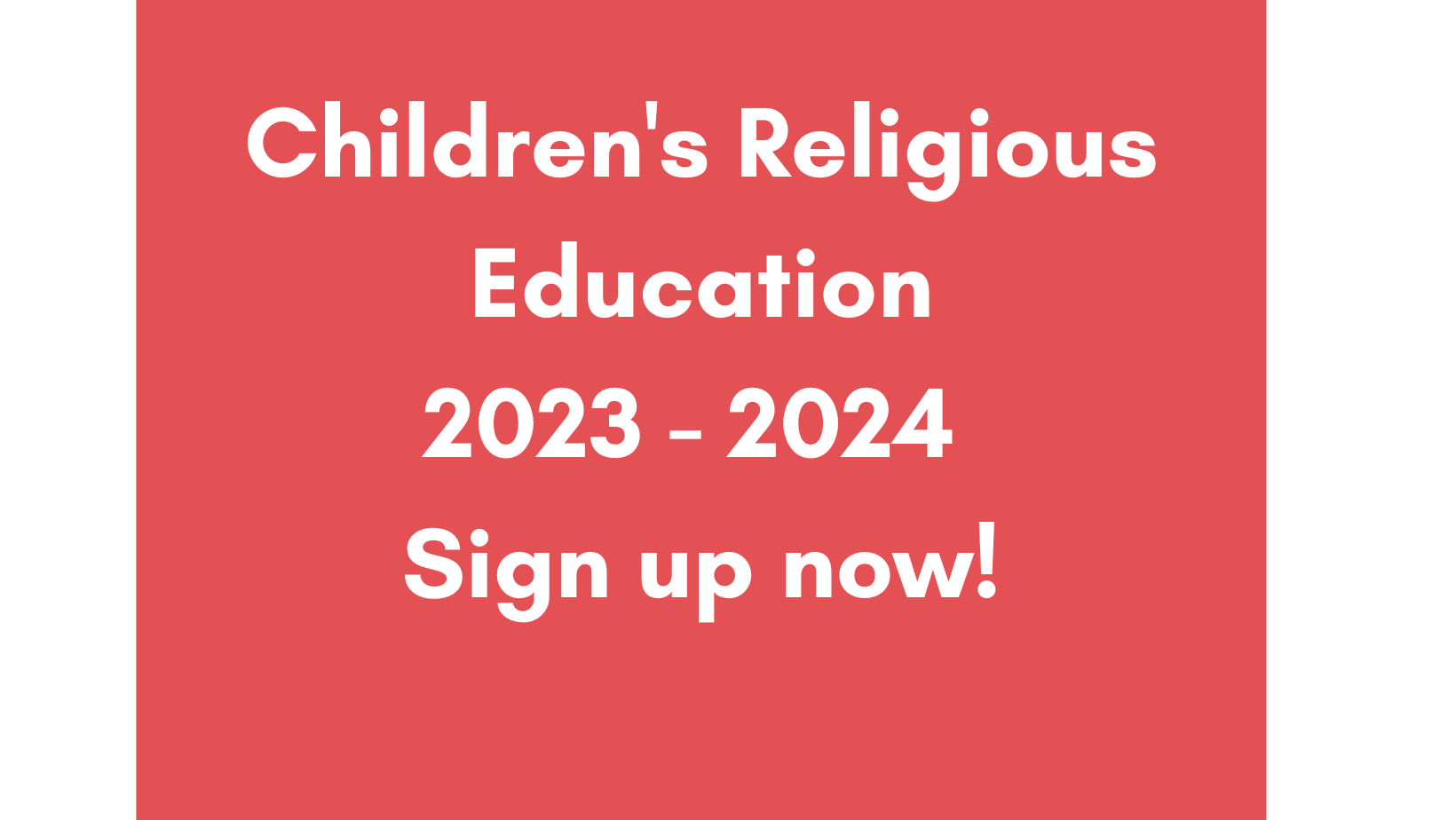 Children's Religious Education